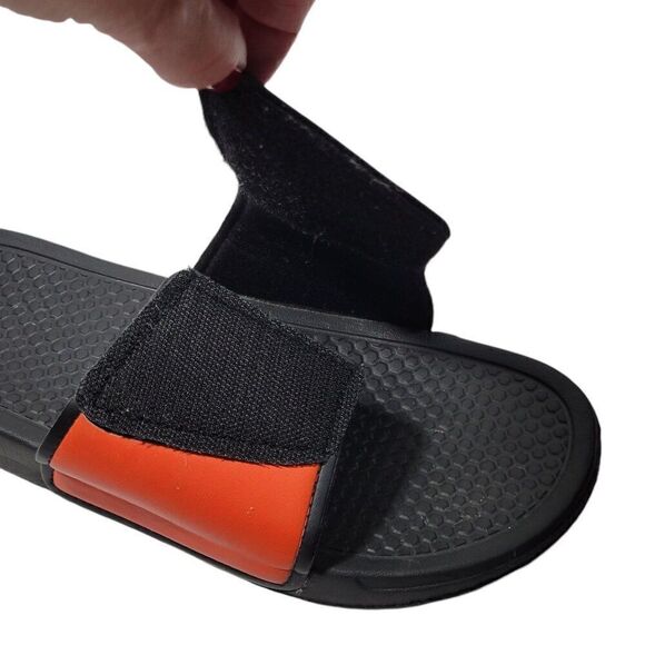 Cleveland Brown Slides NFL Football Men Size 9-10 Shower Pool Beach Shoes Sandal - Picture 5 of 11